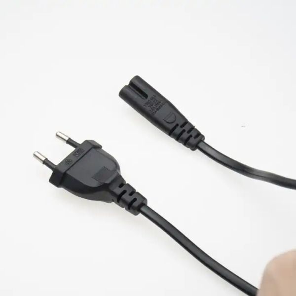 Factory Wholesale EU AC Vde extention Power Cord 1.5m 1.8m 6ft Euro Plugs C13 wire Supply Cable For PC Computer and hair