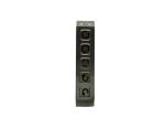 No Backlight Stainless Steel Matrix Keypad , Smooth Surface Mechanical Number