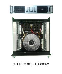 Versatile 4 Channel Power Amplifier with Stereo Bridged and Parallel Output Modes