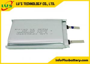 China CP903450 LiMnO2 Lithium Ultra Slim Battery 3V 3600mah For Detectors on sale