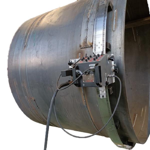 Cheap Flexible Rails Track Pipe Tank Welding Tractor with Oscillate Torch Holder for sale