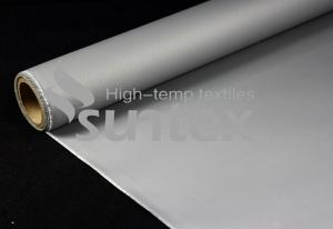 China High Temp Silicone Coated Fiberglass Cloth Fire Curtain Fabric Cloth Fire Proof on sale