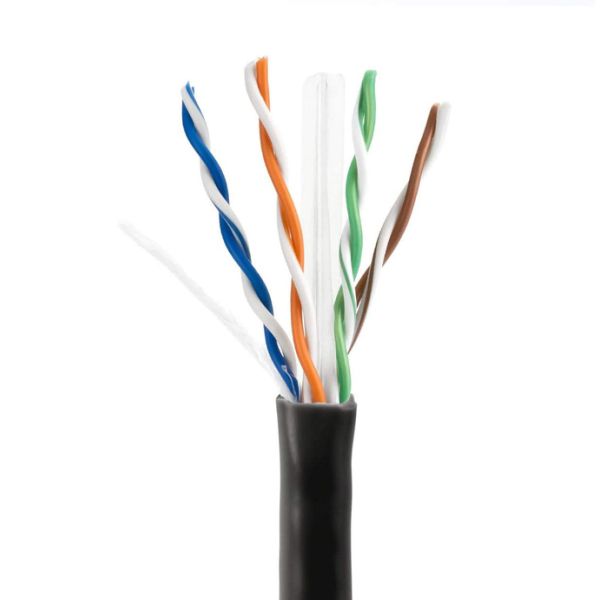 23AWG Practical Cat6 Lan Cable BC 0.57 UTP PVC Jacket 4 Pairs 305m