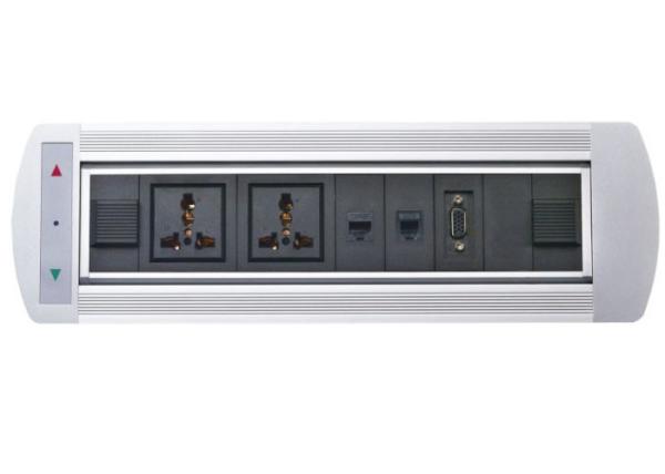 Built In Conference Table Socket Mototized Rotation Power Driven Type With VAG