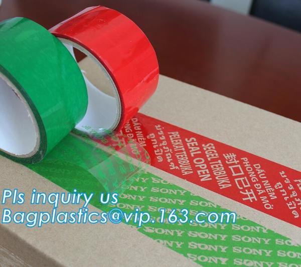 Cheap Tamper evident security void tape for carton packing and ensure product safety,Security Tape VOID, Security VOID Tape for sale