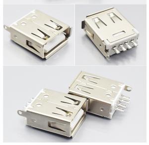 Quality 4P Mini Micro USB Connector White Plastic Insert Usb Type Connector wholesale