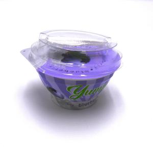 China 120ml plastic yogurt packaging cups with lids food grade plastic cups custom plastic cups on sale