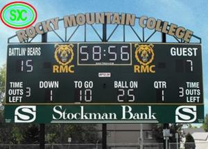 Quality Soccer Scoreboard Stadium LED Displays P6 Outdoor with Nationstar LED wholesale