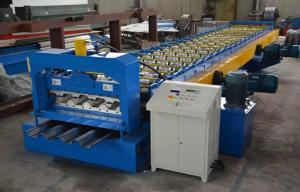 Quality Galvanized Steel 15m/Min Floor Deck Forming Machine 28 Rows High Speed wholesale