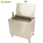 AG SONIC Carbon Steel Heated Soak Tank for Kitchen Equipment Cleaning with