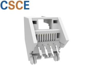 Quality Ethernet 8 Pin RJ45 Connector , Unshielded Mini RJ45 Connector With Post wholesale