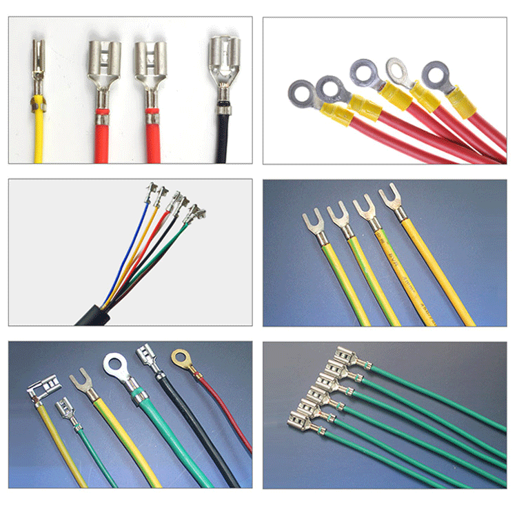 Semi-Automatic Mute Copper Lug Crimping Press Machine for Molex Crimping Terminal