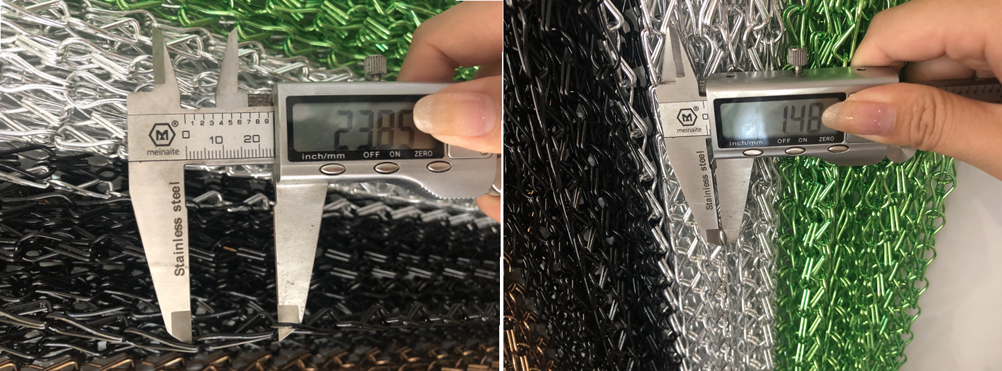 ISO Chain Link Curtain Screen For Decorative Room Divider Easy To Install