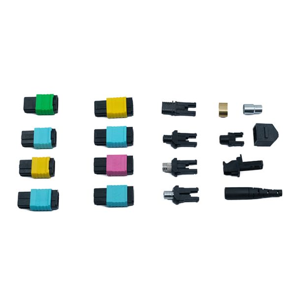 Quick Connect Fiber Optic Connectors mpo om4 om5 field installable fiber optic connector