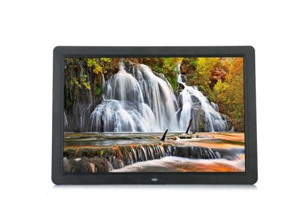 Cheap 15.4'' LCD Screen 1280x800 LCD Video Brochure USB AVI Black Color Advertising Player for sale