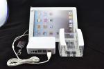 COMER new design acrylic display tablet stand and display case with alarm