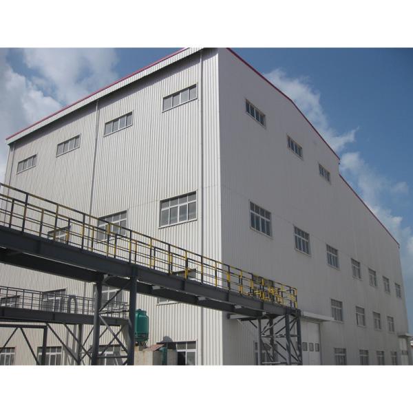 Customized Solutions Metal Structure Workshop With Wall And Roof Steel Cladding