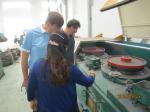 Air Pressure Control Industrial Wire Descaling Machine With Strong Triangular