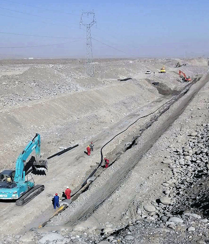 Ultra High Polymer Continuous Composite Pipe For Oil