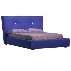 Quality 851 GOITALIA CARA Bule Room Sets King Size Room Set Furniture Wrap Up- holstereds Modern Bed wholesale
