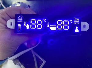 Quality Customize 4 Digit 7 Segment LED Display Blue Color Common Anode For Smart Toilet wholesale