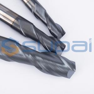 Quality 2 Flutes Solid Carbide Tungsten CNC Milling Cutter  End Mill Cutters for CNC Milling Machine wholesale