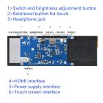 7.9 Inch Stretched Bar Type HD Monitor Raspberry Pi 4th Generation B Jetson Nano