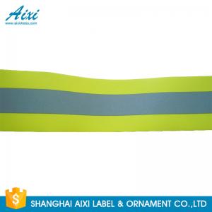 China Printed Retro Fire Resistant Reflective Fabric Tape For FR Safety Workwear on sale