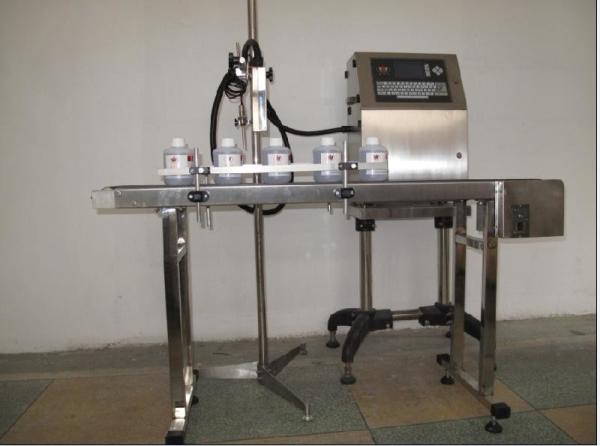 Cheap Inkjet 5 Lines 32 dotmatrix Date Code Printing Machine 360 degree rotating for sale