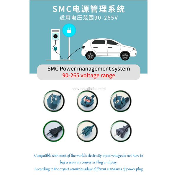 Lithium Battery Powered Blaval Solar Powered Electric Cars FH-S8 20KW