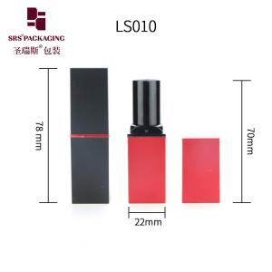 Quality square shape 3.5g cosmetic elegant wholesale lipstick packaging tube wholesale