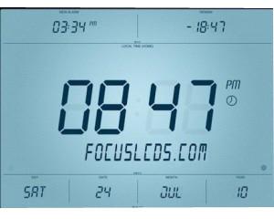 Cheap Custom 12 O'Clock LCD Display VA LCD made by Shenzhen Factory Custom Made Display for sale