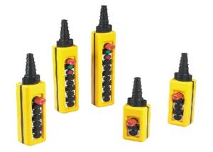 China Nxac IP65 Push Button Bridge Crane Components Pendent Controls Double Speed on sale
