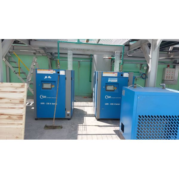 Industrial Rotary Screw Air Compressor , Screw Style Air Compressor