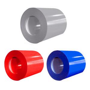 China Color Coated Prepainted PPGL Galvalume Steel Coils For color coated roofing sheet coil on sale