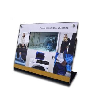 Quality Point of purchase(POS) video screen displays with custom print,LCD video shelf talker for retails wholesale