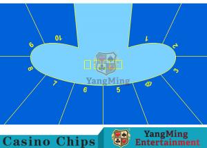 Quality Anti - Slippery Roulette Wheel Layout / Craps Board Layout With Smooth Surface wholesale