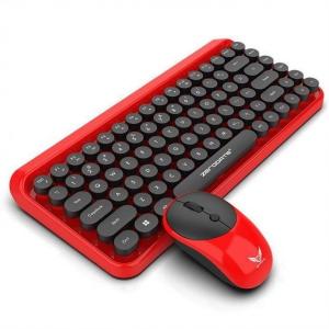China Wireless Keyboard Combo Mini Portable 84-Key Typewriter Keyboard and 3D mouse Compatible with Android Windows PC Tablet on sale