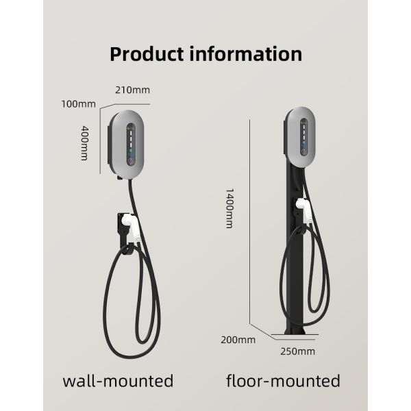 High Quality Electric Car AC Charger Electric Car Charging Station 7KW Electric Car AC Charger