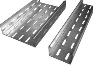 Quality Galvanized Steel 2.4m Electrical Wire Tray Q235B Steel Hot Dip Cable Tray wholesale
