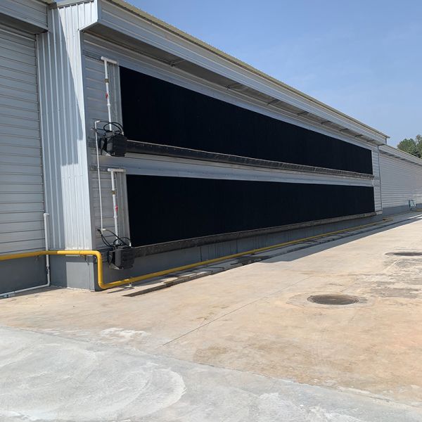 Brown Black 1m 1.2m Cooling Pad For Poultry House Evaporative Cooling System