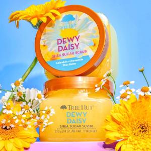 China Dewy Daisy Shea Sugar Tree Hut Exfoliating Body Scrub Exfoliator Customized on sale