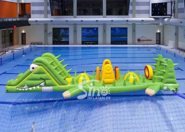 Cheap Custom Alligator Inflatable Water Toys Aqua Game For Children In Swimming Pool for sale