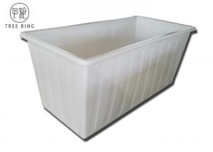 Quality Heavy Wet Or Dry Loads Poly Box Truck , Mobile Industrial Laundry Trolley On Wheels wholesale