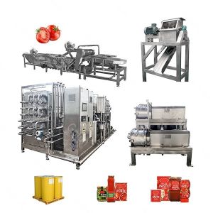 Quality Tomato Processing Line Fruit Juice Processing Machine Solution wholesale