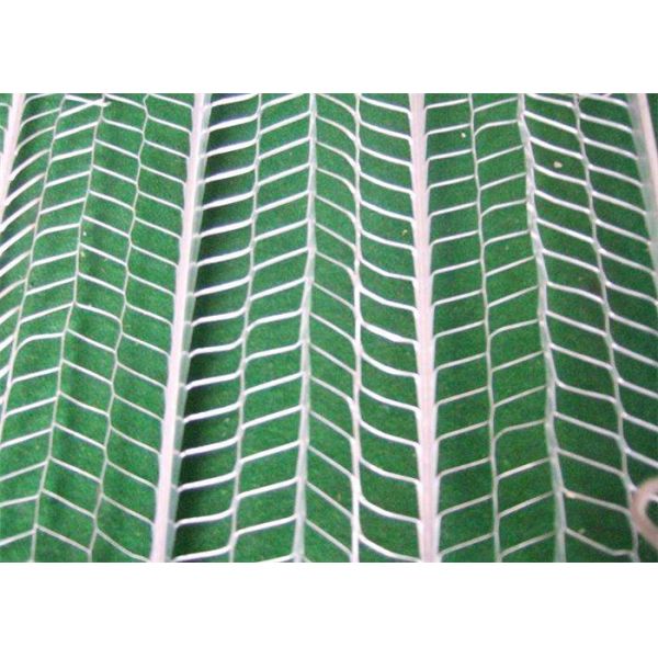High Rib Heavy Duty Galvanized Expanded Metal Aluminium Mesh For Building Materials 0.45mm 2500m