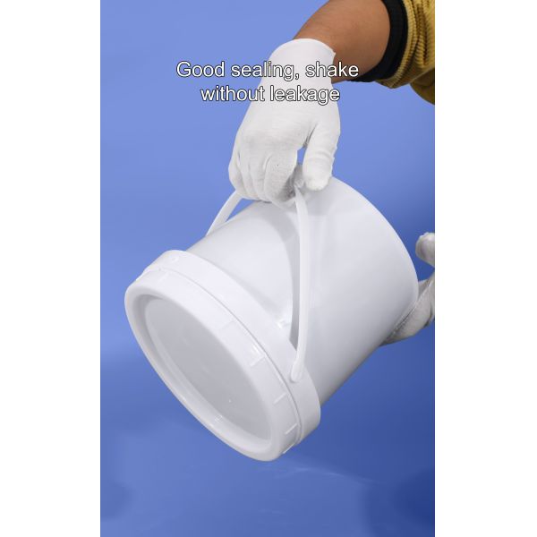 Wholesale Round Durable 5L 10L 20L 5Gal Plastic Bucket with Screw Top for Food Storage