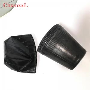 Quality Black Soft Flexible PE Coated Plastic Nursery Pot 1 Gallon Round Flower Pot wholesale
