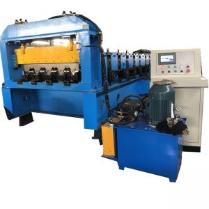 Quality Metal Hydraulic Decoiler Floor Decking Forming Machine 915mm 1150mm Input Coil Width wholesale