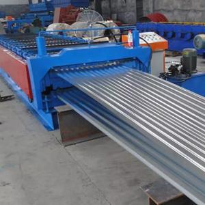 Quality JCX New Corrugated Aluminum Iron Roofing Sheets Making Machine With New Technology and cold bending roll forming machine wholesale